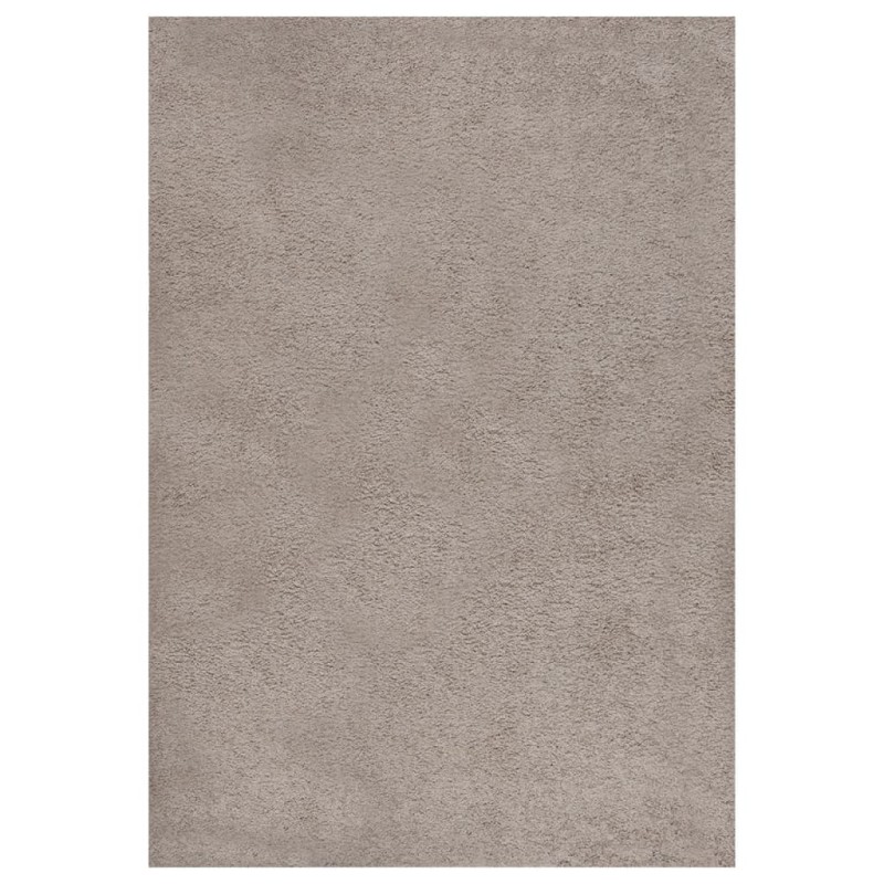 vidaXL Alfombra de pelo largo beige 160x230 cm vidaXL Alfombra de pelo largo beige 160x230 cm