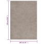 vidaXL Alfombra de pelo largo beige 160x230 cm vidaXL Alfombra de pelo largo beige 160x230 cm