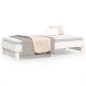 vidaXL Sofá cama extraíble madera maciza de pino blanco 2x(90x190) cm vidaXL Sofá cama extraíble madera maciza de pino blanco 2x(90x190) cm