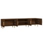 vidaXL Mueble para TV madera contrachapada roble marrón 180x31,5x40 cm