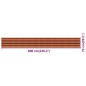 vidaXL Toldo para balcón HDPE multicolor 75x600 cm vidaXL Toldo para balcón HDPE multicolor 75x600 cm