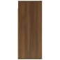vidaXL Armario de pared madera contrachapada marrón roble 80x33x80 cm vidaXL Armario de pared madera contrachapada marrón roble 80x33x80 cm