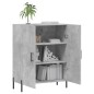 vidaXL Aparador de madera de ingeniería gris hormigón 69,5x34x90 cm vidaXL Aparador de madera de ingeniería gris hormigón 69,5x34x90 cm