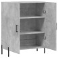 vidaXL Aparador de madera de ingeniería gris hormigón 69,5x34x90 cm vidaXL Aparador de madera de ingeniería gris hormigón 69,5x34x90 cm