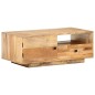 vidaXL Mesa de centro de madera maciza de mango 90x50x35 cm vidaXL Mesa de centro de madera maciza de mango 90x50x35 cm