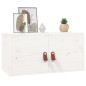 vidaXL Armario de pared 2 uds madera maciza de pino blanco 60x30x30 cm vidaXL Armario de pared 2 uds madera maciza de pino blanco 60x30x30 cm
