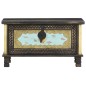 vidaXL Baúl de almacenamiento madera de mango negro 80x40x45 cm vidaXL Baúl de almacenamiento madera de mango negro 80x40x45 cm