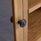 vidaXL Mueble para TV madera maciza de roble 110x35x44 cm vidaXL Mueble para TV madera maciza de roble 110x35x44 cm
