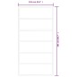 vidaXL Puerta corredera con herrajes ESG vidrio y aluminio 102x205 cm vidaXL Puerta corredera con herrajes ESG vidrio y aluminio 102x205 cm