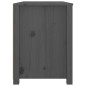 vidaXL Armario auxiliar de madera maciza de pino gris 100x40x54 cm vidaXL Armario auxiliar de madera maciza de pino gris 100x40x54 cm