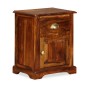 vidaXL Mesita de noche 40x30x50 cm madera maciza de sheesham