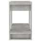 vidaXL Estantería/divisor de espacios gris hormigón 80x30x51 cm