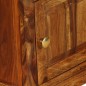 vidaXL Mesita de noche 40x30x50 cm madera maciza de sheesham
