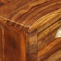 vidaXL Mesita de noche 40x30x50 cm madera maciza de sheesham