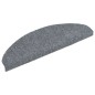vidaXL Alfombrillas de escaleras autoadhesivas 5 uds gris 65x21x4 cm vidaXL Alfombrillas de escaleras autoadhesivas 5 uds gris 65x21x4 cm