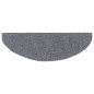 vidaXL Alfombrillas de escaleras autoadhesivas 5 uds gris 65x21x4 cm vidaXL Alfombrillas de escaleras autoadhesivas 5 uds gris 65x21x4 cm