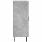 vidaXL Aparador de madera contrachapada gris hormigón 34,5x34x90 cm vidaXL Aparador de madera contrachapada gris hormigón 34,5x34x90 cm