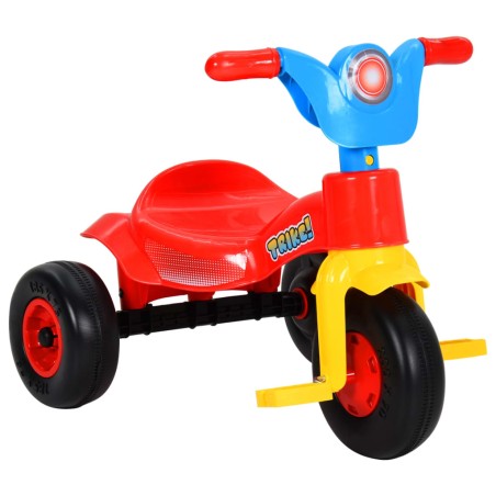 vidaXL Triciclo para niños multicolor