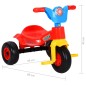 vidaXL Triciclo para niños multicolor vidaXL Triciclo para niños multicolor