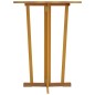 vidaXL Mesa de bar plegable madera maciza de teca 90x65x105 cm vidaXL Mesa de bar plegable madera maciza de teca 90x65x105 cm
