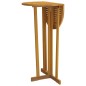 vidaXL Mesa de bar plegable madera maciza de teca 90x65x105 cm vidaXL Mesa de bar plegable madera maciza de teca 90x65x105 cm