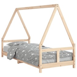 vidaXL Estructura de cama para niños madera maciza de pino 80x200 cm