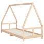 vidaXL Estructura de cama para niños madera maciza de pino 80x200 cm vidaXL Estructura de cama para niños madera maciza de pino 80x200 cm