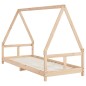 vidaXL Estructura de cama para niños madera maciza de pino 80x200 cm vidaXL Estructura de cama para niños madera maciza de pino 80x200 cm