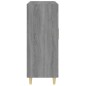 vidaXL Aparador de madera de ingeniería gris Sonoma 69,5x34x90 cm vidaXL Aparador de madera de ingeniería gris Sonoma 69,5x34x90 cm