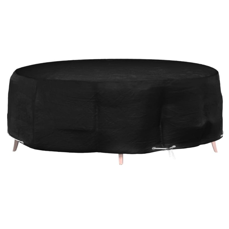 vidaXL Funda para muebles de jardín 10 ojales redonda Ø236x67 cm vidaXL Funda para muebles de jardín 10 ojales redonda Ø236x67 cm
