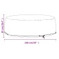 vidaXL Funda para muebles de jardín 10 ojales redonda Ø236x67 cm vidaXL Funda para muebles de jardín 10 ojales redonda Ø236x67 cm