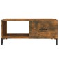 vidaXL Mesa de centro madera contrachapada roble ahumado 90x50x40 cm vidaXL Mesa de centro madera contrachapada roble ahumado 90x50x40 cm
