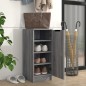 vidaXL Zapatero de madera contrachapada gris Sonoma 30x35x70 cm vidaXL Zapatero de madera contrachapada gris Sonoma 30x35x70 cm