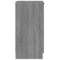 vidaXL Zapatero de madera contrachapada gris Sonoma 30x35x70 cm vidaXL Zapatero de madera contrachapada gris Sonoma 30x35x70 cm