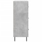 vidaXL Aparador de madera de ingeniería gris hormigón 69,5x34x90 cm vidaXL Aparador de madera de ingeniería gris hormigón 69,5x34x90 cm