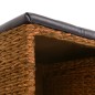 vidaXL Banco con 2 cestas hierba marina 71x40x42 cm marrón vidaXL Banco con 2 cestas hierba marina 71x40x42 cm marrón