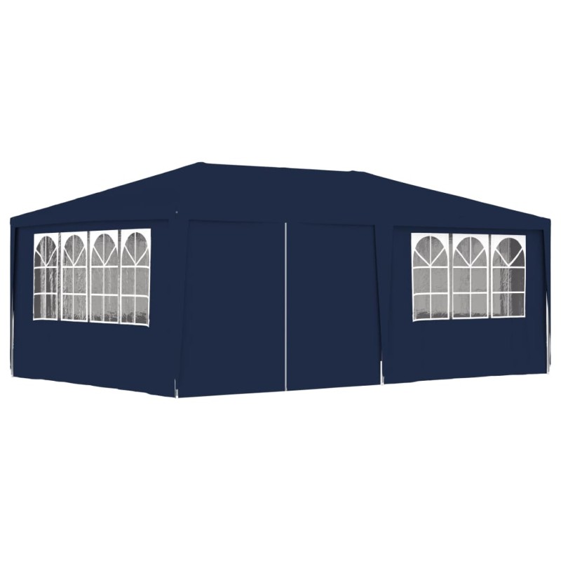 vidaXL Carpa profesional para fiestas con paredes azul 90 g/m² 4x6 m vidaXL Carpa profesional para fiestas con paredes azul 90 g/m² 4x6 m