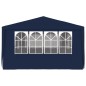 vidaXL Carpa profesional para fiestas con paredes azul 90 g/m² 4x6 m vidaXL Carpa profesional para fiestas con paredes azul 90 g/m² 4x6 m