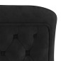 vidaXL Silla de comedor terciopelo acero inoxidable negro 53x52x98 cm vidaXL Silla de comedor terciopelo acero inoxidable negro 53x52x98 cm
