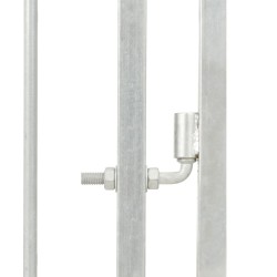 vidaXL Perrera de exterior 300x300x185 cm