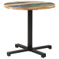 vidaXL Mesa de bistró redonda madera maciza reciclada Ø80x75 cm vidaXL Mesa de bistró redonda madera maciza reciclada Ø80x75 cm