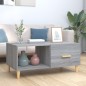 vidaXL Mesa de centro madera contrachapada gris Sonoma 89,5x50x40 cm