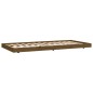 vidaXL Estructura de cama madera maciza de pino marrón miel 90x190 cm vidaXL Estructura de cama madera maciza de pino marrón miel 90x190 cm