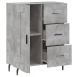 vidaXL Aparador de madera de ingeniería gris hormigón 69,5x34x90 cm vidaXL Aparador de madera de ingeniería gris hormigón 69,5x34x90 cm