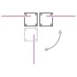 vidaXL Toldo lateral retráctil marrón 140x1000 cm vidaXL Toldo lateral retráctil marrón 140x1000 cm