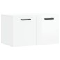 vidaXL Armario pared madera contrachapada blanco brillo 60x36,5x35 cm vidaXL Armario pared madera contrachapada blanco brillo 60x36,5x35 cm