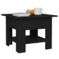 vidaXL Mesa de centro madera de ingeniería negra 55x55x42 cm vidaXL Mesa de centro madera de ingeniería negra 55x55x42 cm