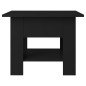 vidaXL Mesa de centro madera de ingeniería negra 55x55x42 cm vidaXL Mesa de centro madera de ingeniería negra 55x55x42 cm
