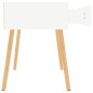 vidaXL Mesitas de noche 2 uds madera contrachapada blanco 40x40x56 cm vidaXL Mesitas de noche 2 uds madera contrachapada blanco 40x40x56 cm