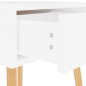 vidaXL Mesitas de noche 2 uds madera contrachapada blanco 40x40x56 cm vidaXL Mesitas de noche 2 uds madera contrachapada blanco 40x40x56 cm